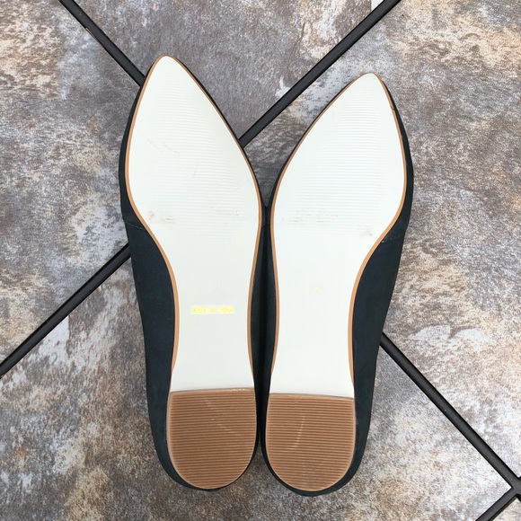 Pilcro & The Letterpress Green Suede Flats - Picture 8 of 9